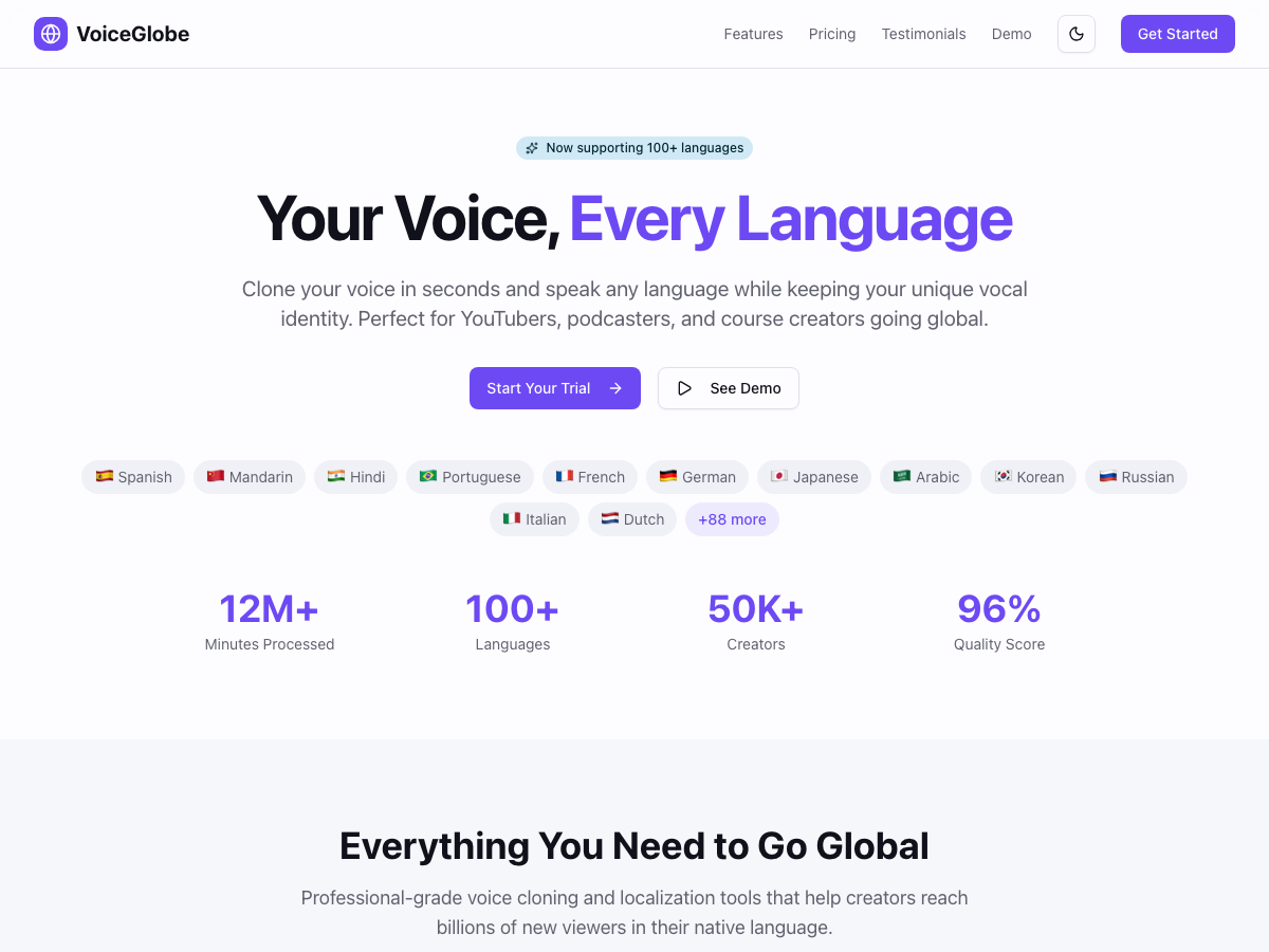 VoiceGlobe